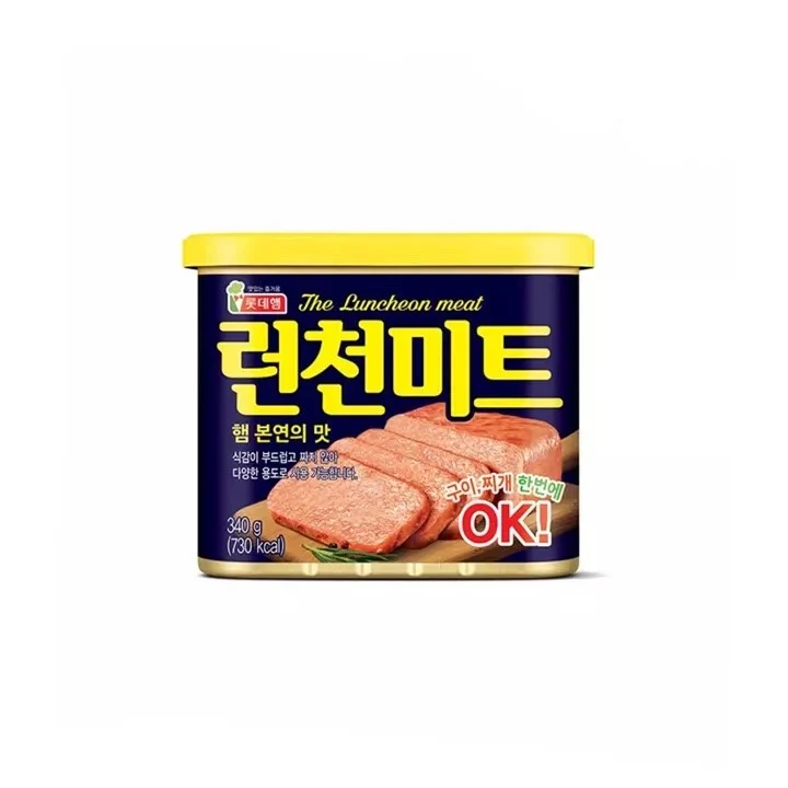 Thịt Hộp Lotte Lunchoen Meat Hàn Quốc 340g