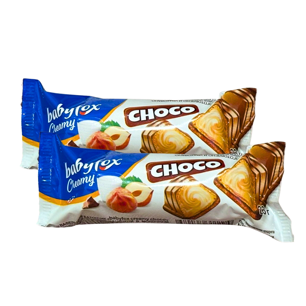 Bánh Xốp Phủ Socola Babyfox – 23g