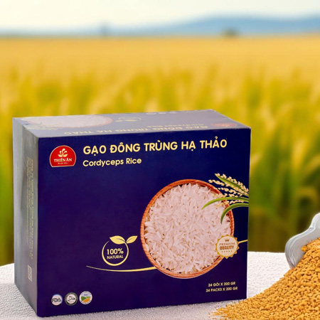 Gạo Đông Trùng Hạ Thảo THÙNG 24 GÓI (200G/GÓI)