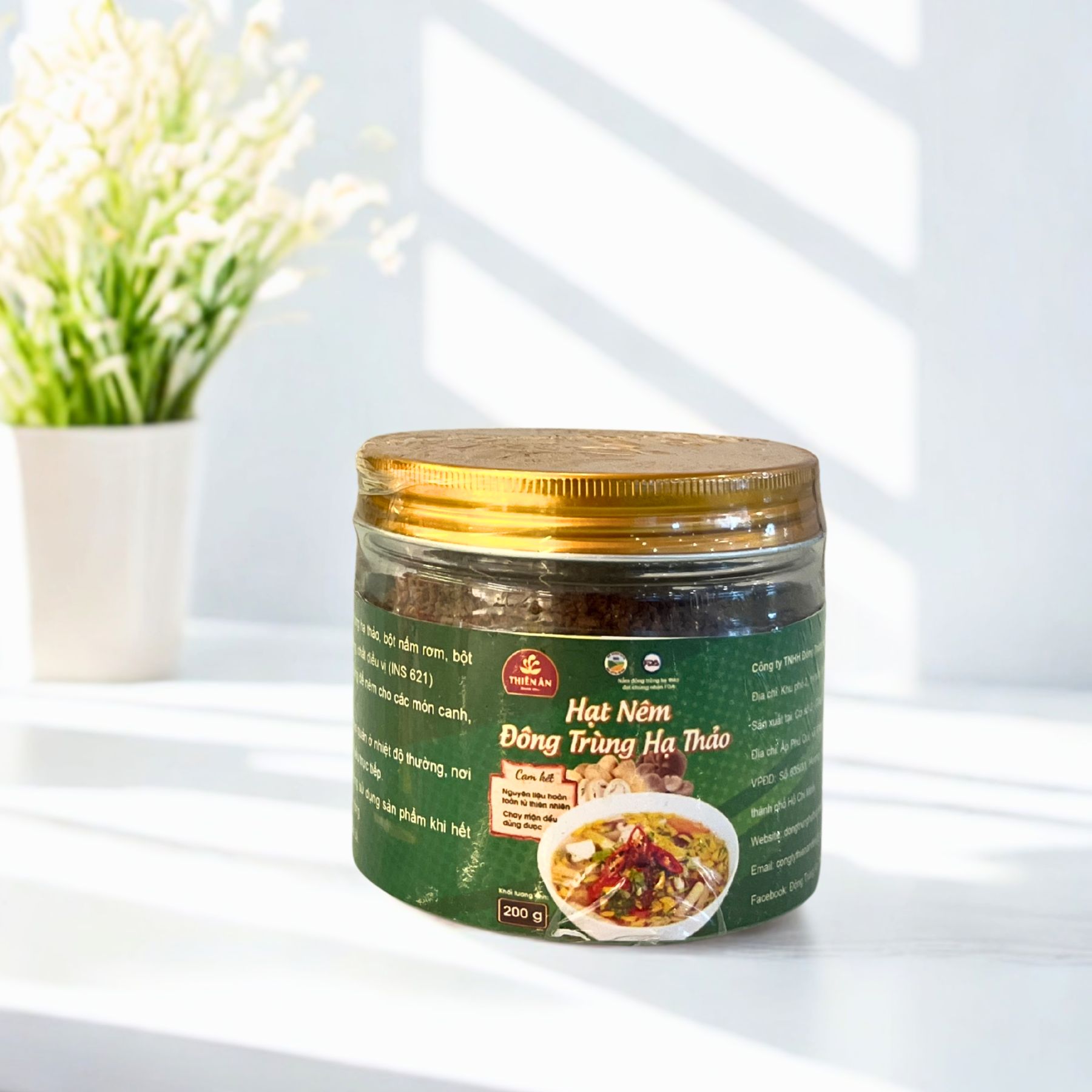 Hạt Nêm Đông Trùng Hạ Thảo HŨ 200G