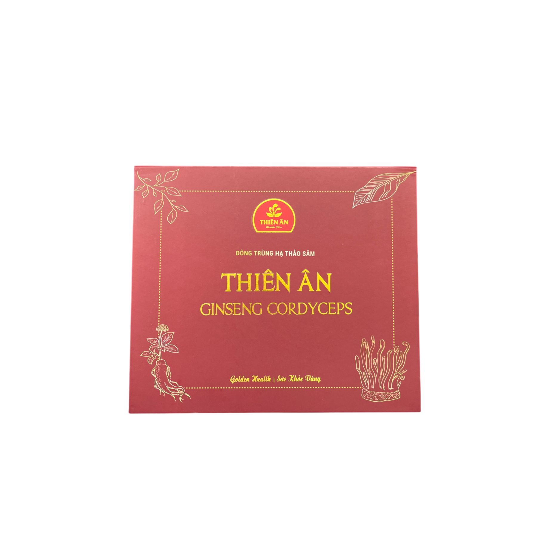 Hộp Đông Trùng Hạ Thảo Sâm HỘP 12 LỌ (1G/LỌ)